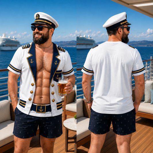 Captain Abs™ Funny T-shirt